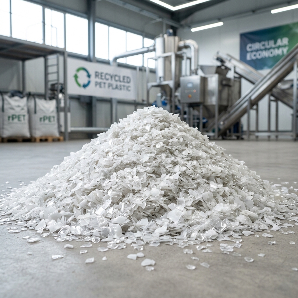Premium Clear PET Flakes